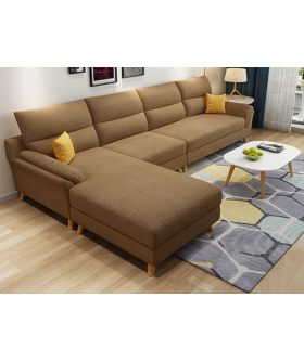 Sofa L Góc 1055 (2.8m x 1.6m) + 1 bàn trà MS00